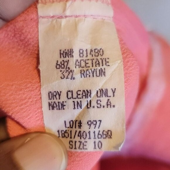 Cache Wide Leg Peach Pants Size 10 - Picture 4 of 7